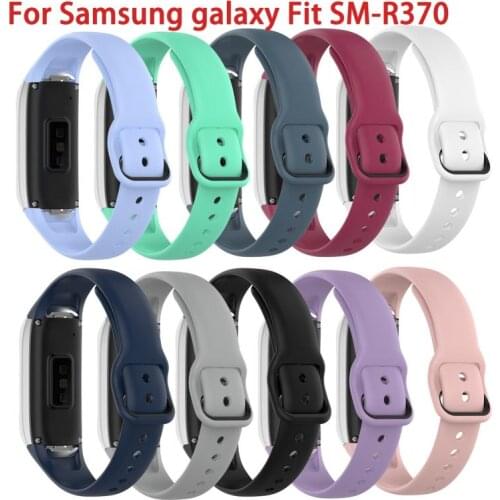 For Samsung Galaxy Fit SM-R370 Smart Watch Band Fitness Tracker 10 Types Wristband Accessories Sport Strap Smart Accessories