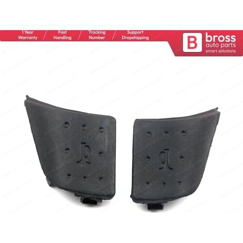 Bross BDP163 2 Pieces Steering Wheel Horn Button Left Right For Vauxhall Opel 6242078 Corsa C Tigra B Meriva A