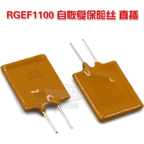 PPTC Self-Recovery Fuse RGEF1100 GF1100 11000MA 16V 11A Direct Interpolation