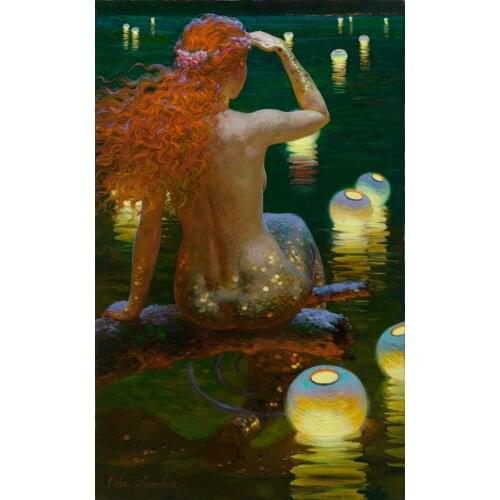 Modern Art Victor Nizovtsev Canvas Prints oil painting Kids Room Christmas Decorations Wall Picture best Christmas gift vk29