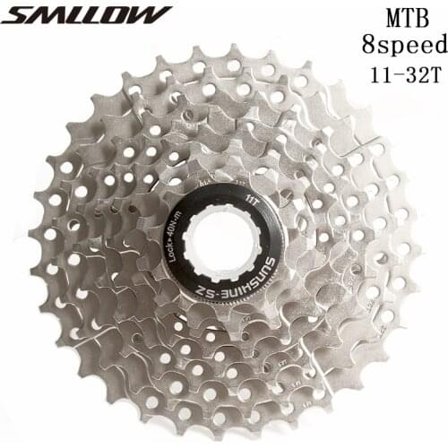 SUNSHINE-SZ 8 Speed 11-32T MTB Mountain Bike Cassette 8s 24s 32t Bicycle Freewheel Compatible for parts M410 M360 M310 Tourney