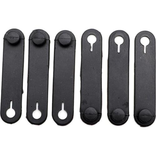 6Pcs Universal Motorcycle Throttle Cable/Clutch Cable Tension Strap For BMW Honda Yamaha Suzuki Kawasaki Old School Bobber