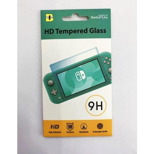10pcs/lot 0.26mm tempered glass screen protector for nintendo switch lite lcd screen protect 9H