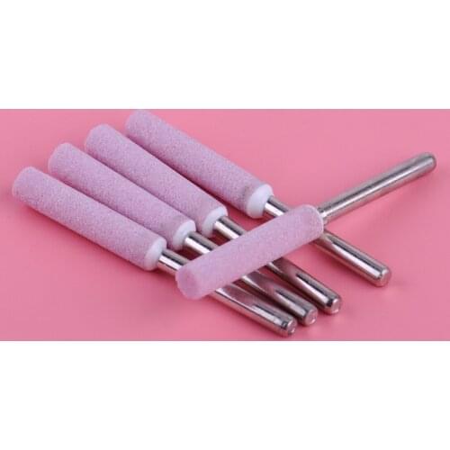 LETAOSK 5pcs 3/16" 4.8mm Chainsaw Sharpener Chain Saw Grinding Stone Saw Chain File Garden Tool for Lawn Mower Parts