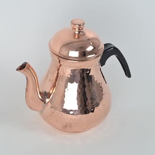 Barbecue Cart Copper Teapot Pear Type Medium Size
