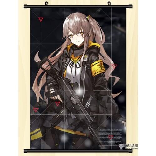 Coscase Anime Games Girls Frontline Snezana Pucnik Girl Olivera Lukic Home Decor Wall Scroll Poster Decorative Picture
