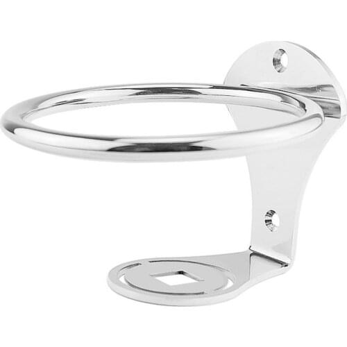 Boat Ring Cup Holder Stainless Steel Ringlike RV Water Cup Holder Rack For Marine Motorhome Accessories