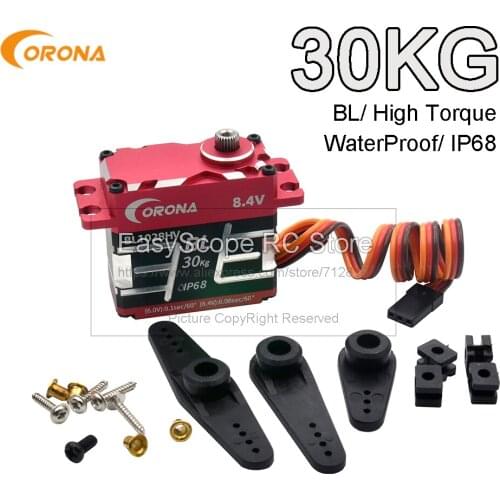 BL1028HV 30KG 0.06sec Magnetic Brushless High Voltage Digital Waterproof Steel Gear for RC Car Crawler Buggy