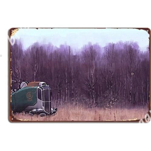 Kvarglömd Ohmslup Metal Signs pub create Bar Cave Wall Decor Tin sign Posters