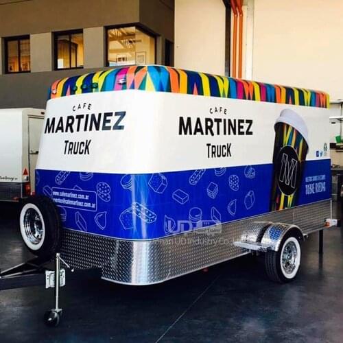 Custom Size New Kitchen Ice Cream Hot Dog Pizza Sale Mobile Food Trucks