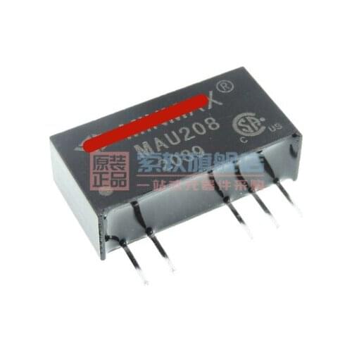 New original MAU208 DC/DC CONVERTER 1W SIP Package with Industry Standard Pinout power module