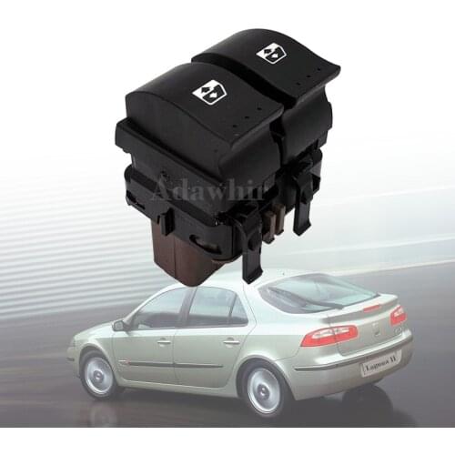 Front Door with Anti-pinch Protection Left and Right Rear Window Control Switch for Renault Laguna II 8200315040 8200315050