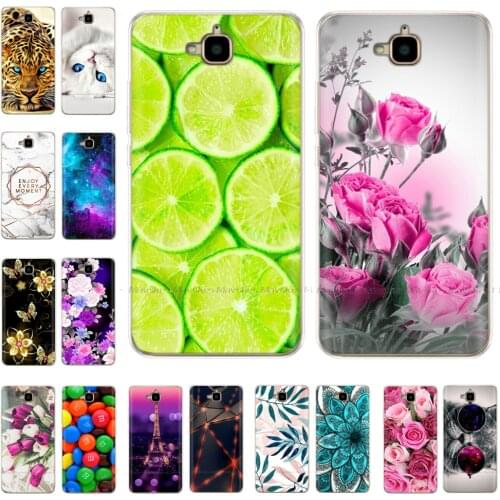 Case For Huawei Honor 4C Pro Case For Huawei Y6 Pro 2015 Phone Case Silicone Cover TPU Coque For Honor 4C Pro TIT-L01 TIT-TL00