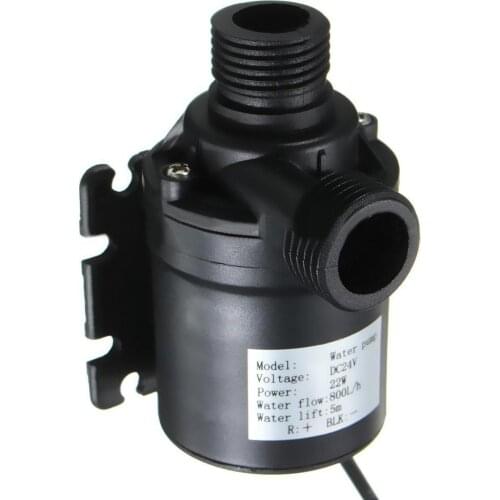 800L/H 5m DC 12V 24V Solar Brushless Motor Water Circulation Water Pump Submersibles Water Pumps