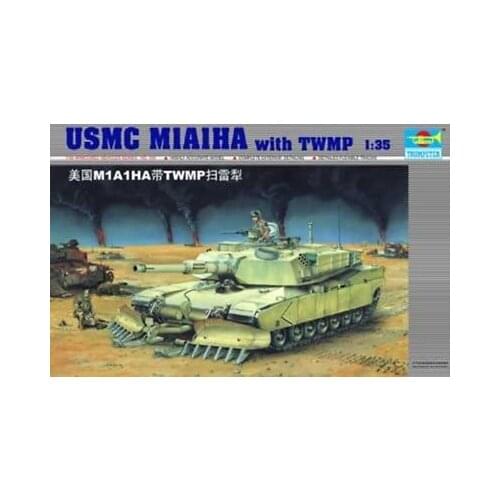 Trumpeter 00335 1/35 U.S.M1A1HA ABRAMS Tank TWMP Electric Armored Model Car TH07774-SMT2