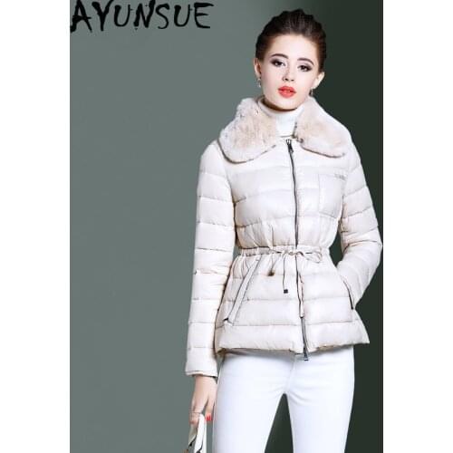 Womens Down Jacket Fall Winter Jacket Women Fur Collar Korean Jackets for Women Clothes 2020 Down Coat Chaqueta Mujer 847C06373