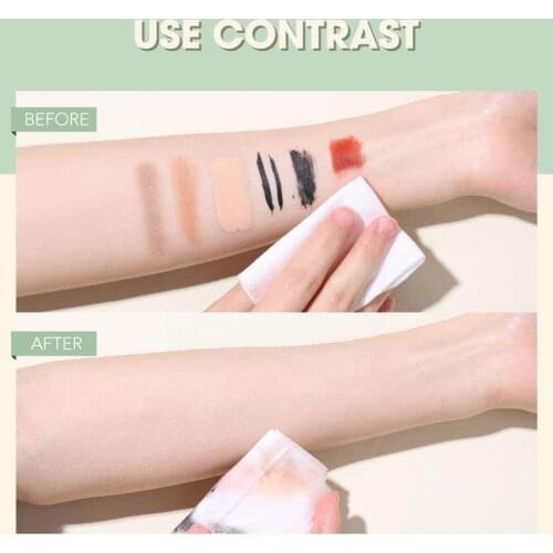 1pcs Avocado Makeup Remover Towel Disposable Gentle Portable Cleansing Makeup Facial Remover For Women Cleansing U0P2