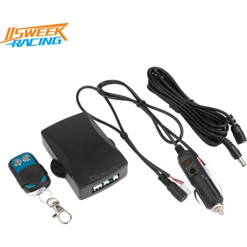 12ft Harness Manual Switch or Wireless Remote Control Fit for Universal Exhaust Muffler Electric Valve Cutout System