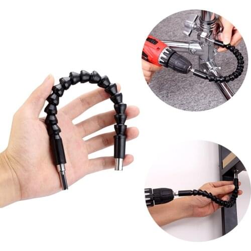 2PCS 295mm Flexible Shaft Bits Extension Screwdriver Bit 1/4" Hex ShankElectric Drill Power Tool Accessories Repair Tools