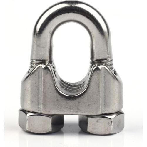 5PCS steel wire rope clip Stainless steel