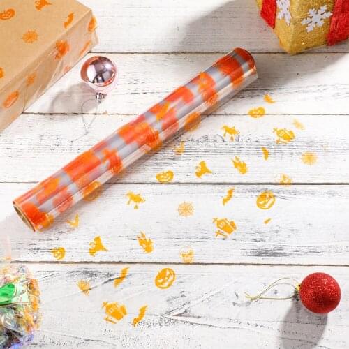 ABOOFAN Cellophane Paper 2.5 Mil Thickness Wrapper Packing Paper Decorative Cellophane Wrapping Sheet Roll Gifts