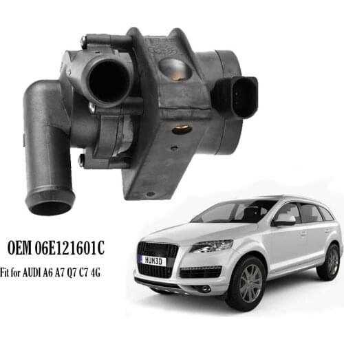 Additional Auxiliary Cooling Water Pump Fit For AUDI A6 A7 Q7 C7 4G 06E121601C 2008
