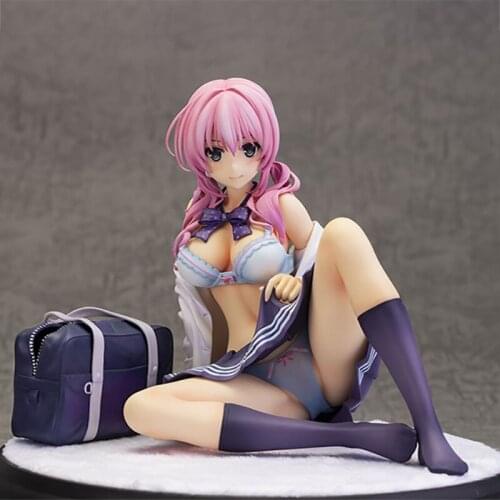 18CM SkyTube Comic A-Un Ran Sari Utsugi Illustration by Kurehito Misaki PVC Action Figure Japanese Anime Figures Model Toys Doll
