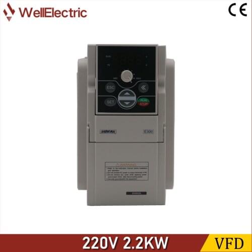 Sunfar / Simphoenix VFD inverter 220V 2.2KW for woodworking engraving machine