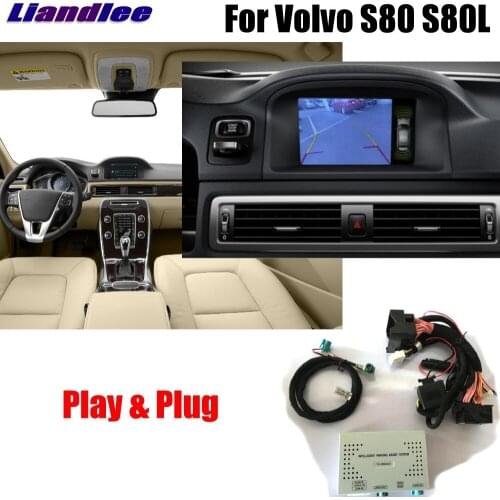 Liandlee Parking Camera Interface Reverse Back Up Camera Kits For Volvo S80 S80L 2015 2016 Display Upgrade