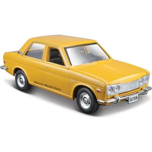 Maisto 1:24 1971 Datsun 510 Highly-detailed die-cast precision model car Model collection gift