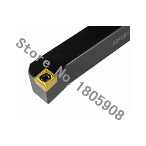 SCFCR2525M12 25*25*150MM Metal Lathe Cutting Tools Lathe Machine CNC Turning Tools External Turning Tool Holder S-Type SCFCR/L