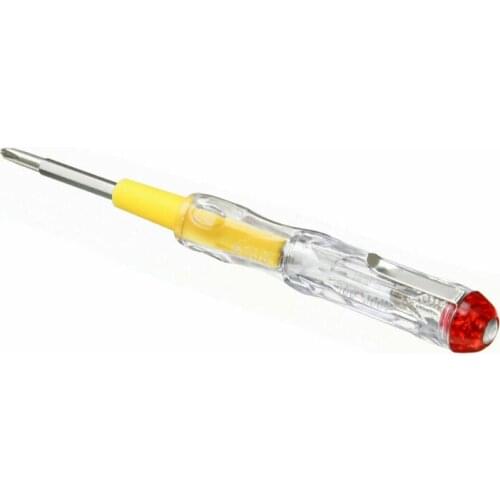 Test Pen Portable Flat Screwdriver Electric Tool Utility Light Device Screw Driver Hand Tools LED Voltage Tester Colorful