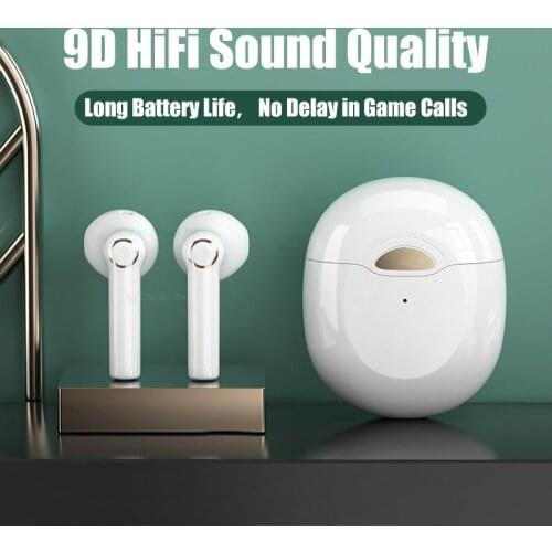 TWS Bluetooth 5.1 Wireless Headphone Touch Control Waterproof Stereo Sports Earphones Noise Cancelling Earbuds Headsets With Mic