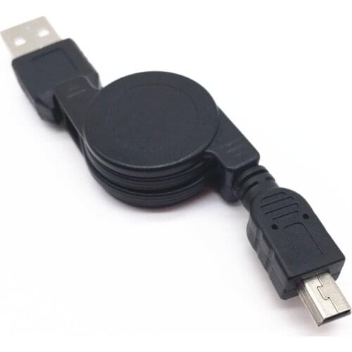 Retractable USB for Canon PowerShot S1 IS S2 IS S3 IS S5 IS S30 S40 S45 S50 S60 SD430 SD450 SD500 SD550 SD600 SD630 SD700