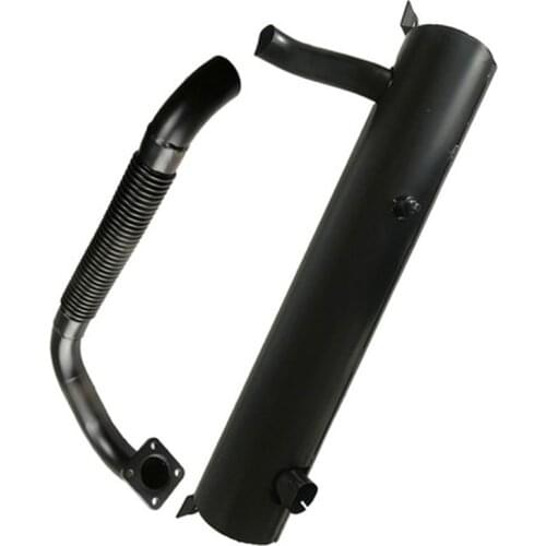 7111390 7100840 6701151 Muffler Exhaust Pipe & Clamp for Bobcat Skid Steer Loader 751 753 763 773 7753 S175 S185