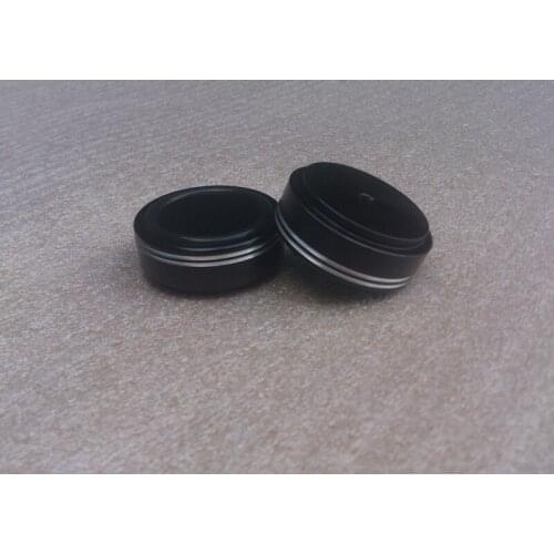 4 pcs 44mm * 17mm audio aluminum power amplifier foot device shock absorber matrest speaker tripod shock pad nail pad