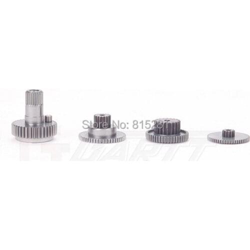 6PCS/LOT KST Metal Gears Set For KST BLS805X HV Brushless / 525MG Swash Plate Tail servo Accessories