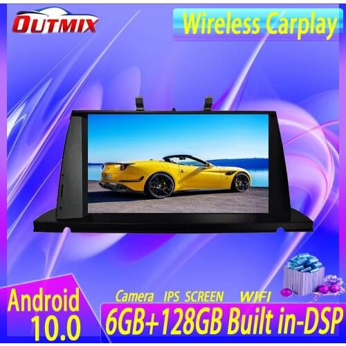 Android 10 6G RAM+128 For BMW 5 Series F07 CIC NBT Car Head Unit Multimedia Player GPS Navigation Car Stereo Radio Tape Recorder