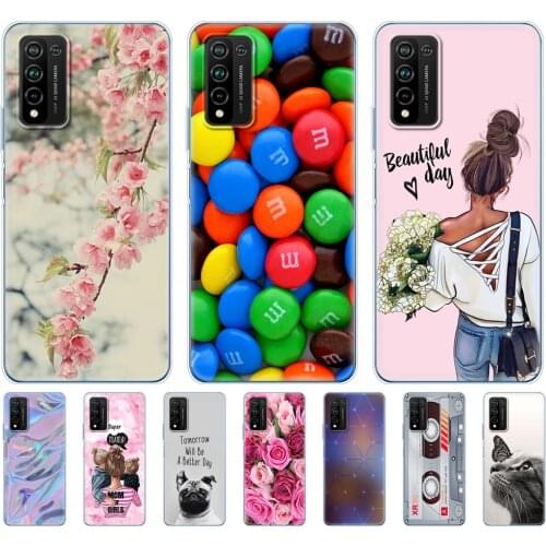 For Honor 10X Lite Cases Silicon TPU Soft Back Cover Phone Case For Huawei Honor 10X Lite Bumper 10XLite Funda Etui Bags Shell