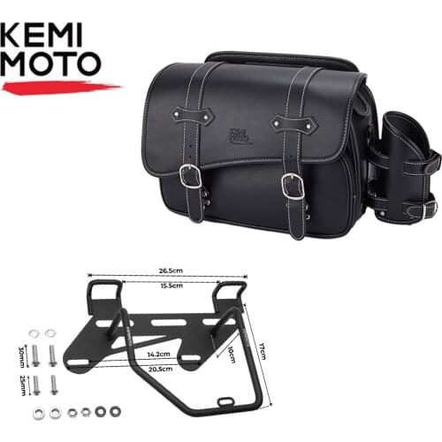 For Rebel 500 Saddlebag 2021-2022 DCT Motorcycle Saddlebag Side 15L Waterproof PVC For Honda Rebel CMX500 300 250 2017-2021