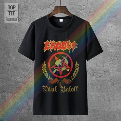 Exodus Paul Baloff T Shirt S M L Xl 2Xl Brand New Official T Shirt