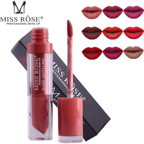 Mud matte is not easy to stick cup lip gloss 24 color waterproof is not easy to decolorize lip glaze