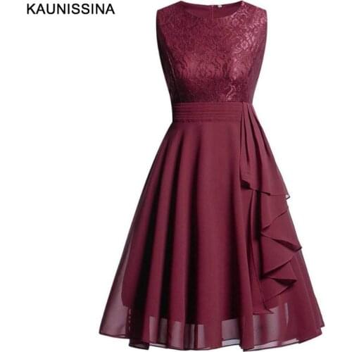 Женские шифоновые платья KAUNISSINA China At AliExpress