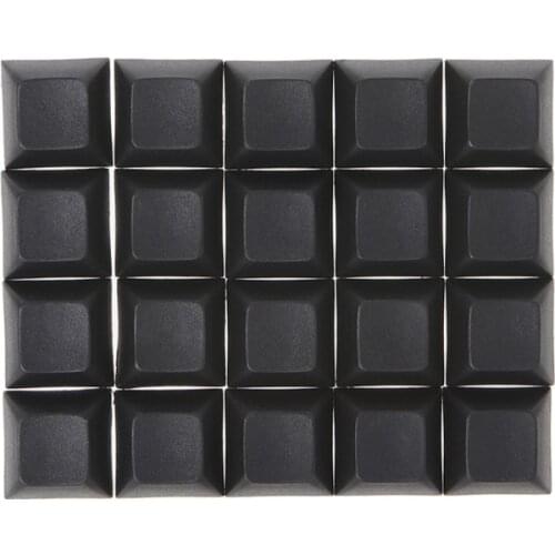 PBT Keycaps DSA 1u Blank Printed Keycaps For Gaming Mechanical Keyboard HX6A