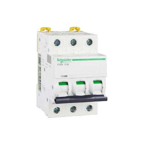 IC65N 3P D6A A9F19306 3P | 6A | D | 6KA IC65 miniature circuit breaker