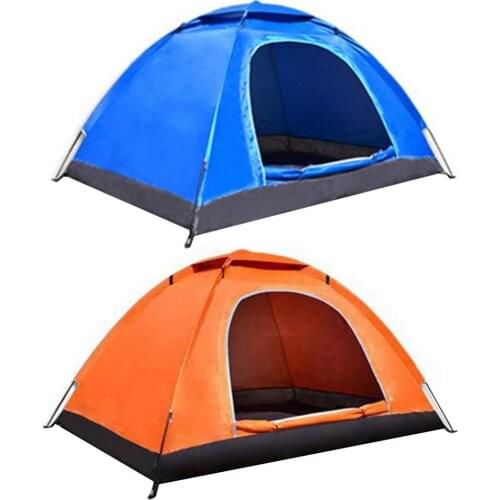 Beach Tent Windproof Camping Tent 2 People Folding Sunshade Tent Sun Shelter Durable Shade Cloth For Camping Tourist Climbing