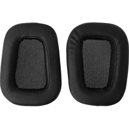 1Pair Protein Skin Earpads Ear Cushion Replacement for logitech G933 G633 Artemis Spectrum Surround Gaming Headset Over Ear