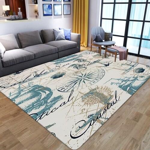 Modern Geometric 3D Print Carpets for Living Room Bedroom Large Area Rugs Washable Non-Slip Floor Rug Carpet Home Decoration Mat