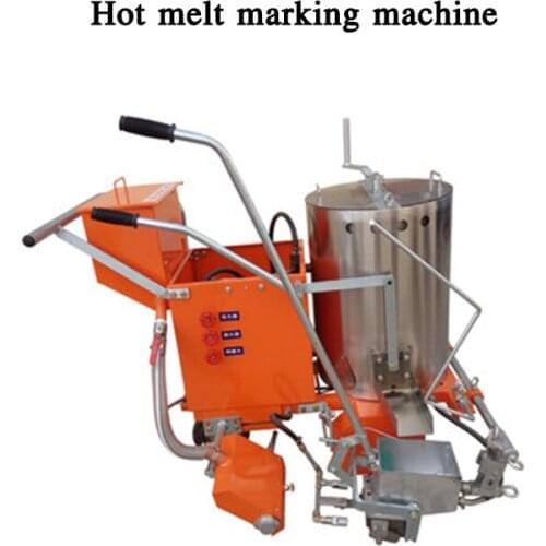 Standard Configuration Hot Melt Marking Machine Liquid Gas Type Road Marking Machine Hand-push Road Marking Equipment 1PC