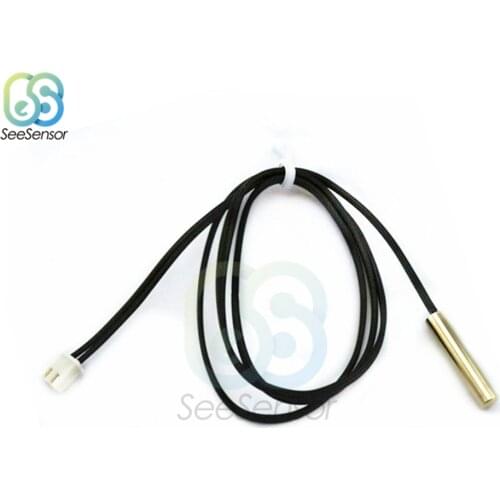NTC Thermistor Accuracy Temperature Sensor 10K 1% 3950 Waterproof Probe Wire Cable Longth 0.3M 1M